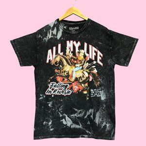 Falling in Reverse All My Life Rock Band Mineral Wash Tee M